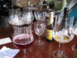 Belgian beer-tasting