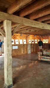 Gallery space at Nowhere Else barn